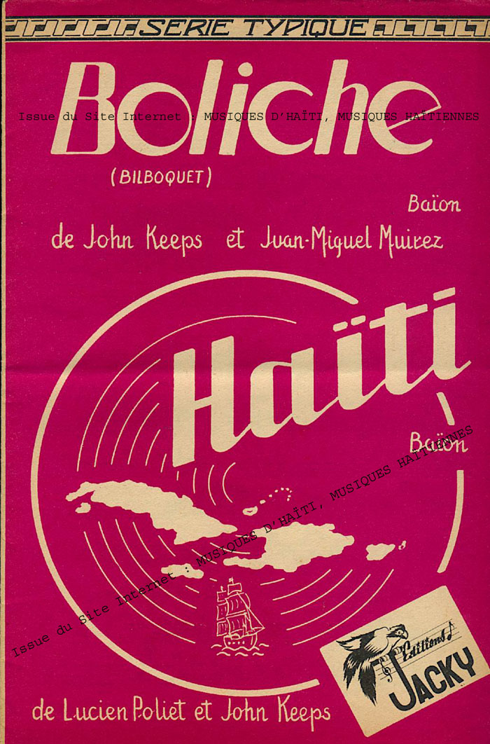 musique d'haiti musique haitienne, haitian music, compas, konpa, mizik, partitions, boliche,