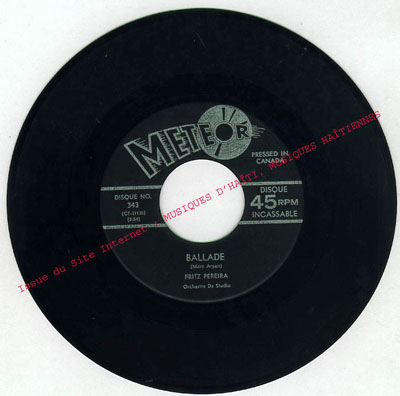 musique d'haiti musique haitienne, haitian music, compas, konpa, mizik, fritz pereira, meteor, 