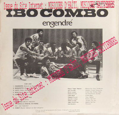 musique d'haiti musique haitienne, haitian music, compas, konpa, mizik, ibo combo, mini records, M.R.S.,