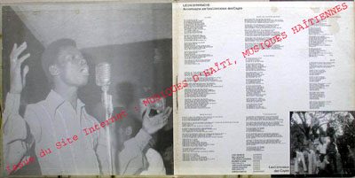 musique d'haiti musique haitienne, haitian music, compas, konpa, mizik, les lionceaux des cayes, leon dimanche, mini records, M.R.S., 