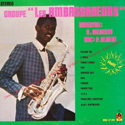 musique d'haiti musique haitienne, haitian music, compas, konpa, mizik, les ambassadeurs, marc records, 