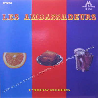musique d'haiti musique haitienne, haitian music, compas, konpa, mizik, les ambassadeurs, marc records, 