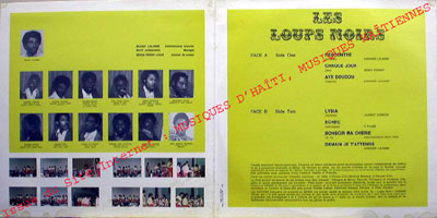 musique d'haiti musique haitienne, haitian music, compas, konpa, mizik, les loups noirs, gardner lalanne, cleopatre, 