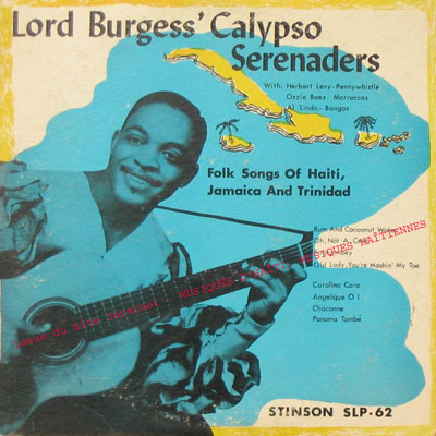 musique d'haiti musique haitienne, haitian music, compas, konpa, mizik, lord burgess, calypso, calypsos, 