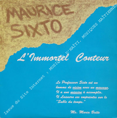 musique d'haiti musique haitienne, haitian music, compas, konpa, mizik, maurice sixto, maurice a. sixto, mini records, M.R.S., 