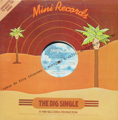musique d'haiti musique haitienne, haitian music, compas, konpa, mizik, tabou n 2, francky vincent, mini records, M.R.S., 