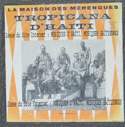 musique d'haiti musique haitienne, haitian music, compas, konpa, mizik, tropicana à la bananeraie, félix guignard,